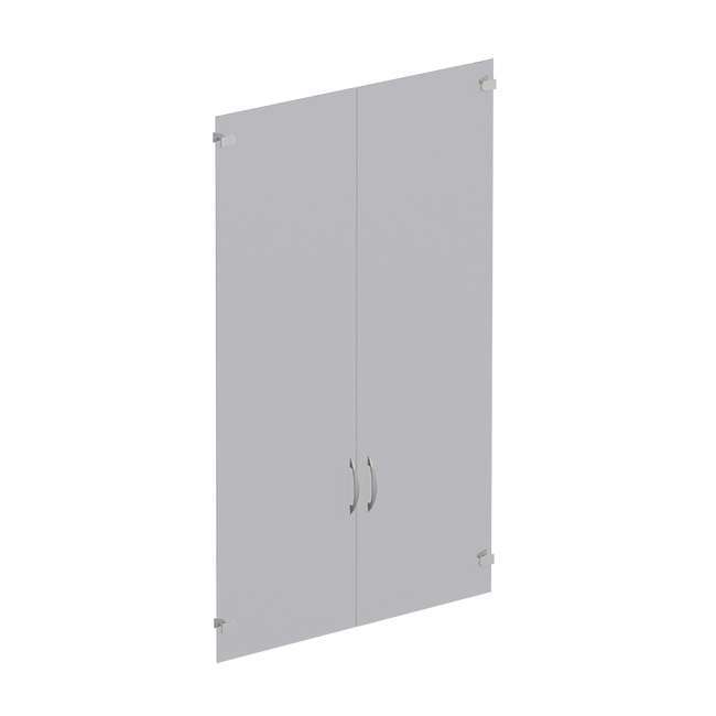 Двери стеклянные (комплект - 2 шт.)