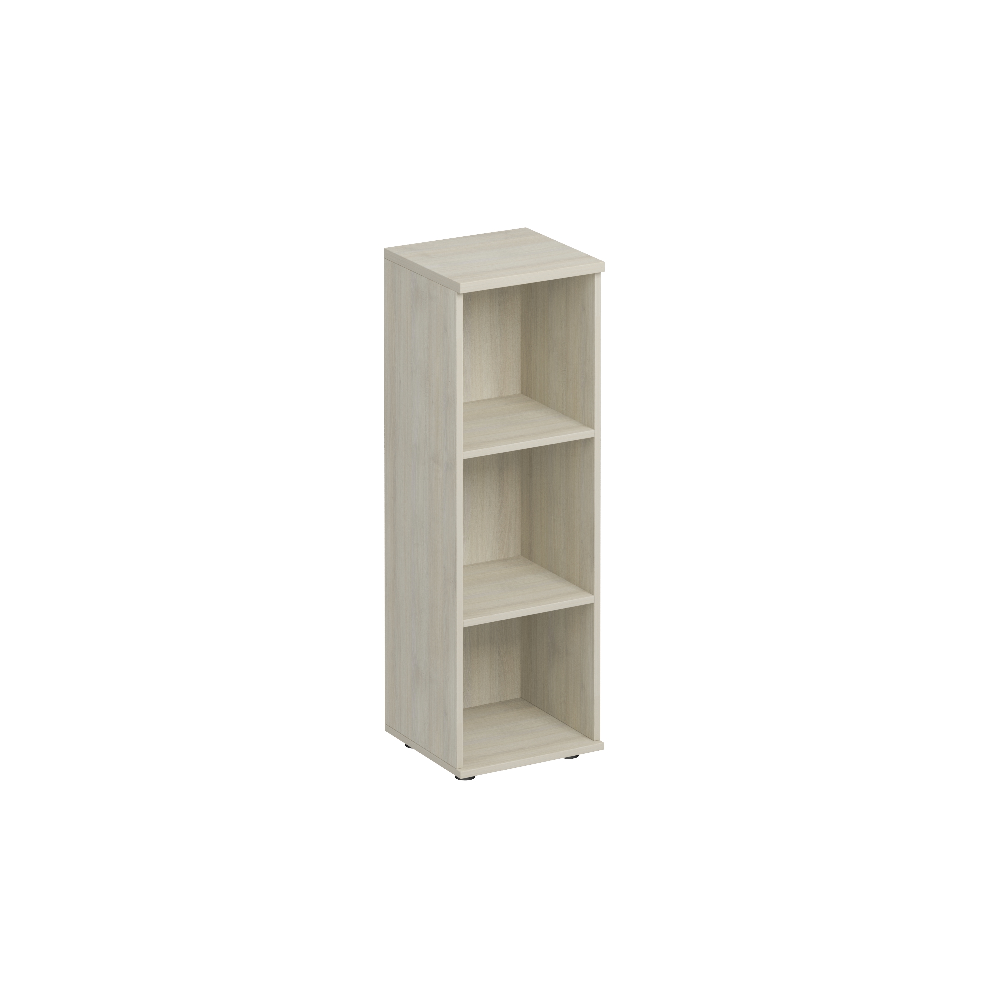 Стеллаж средний узкий дуб шамони