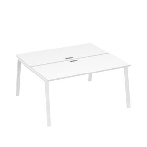 Станция 2х160 на опорах TRE белый премиум / металлокаркас белый