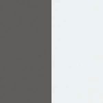 антрацит премиум / металлокаркас белый