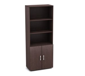 К1 Канц Шкаф 3-открытые полки (700х350х1830) (ШК31+ДК32х2)