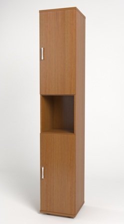 КМ10 Монолит (КМ45+ДМ41х2) Шкаф узкий 374х390х2046