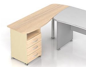 К27 Модерн (М17+М20+ОМ03+М36) Тумба приставная левая 1600х600х740