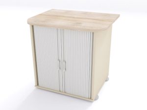 К34 Модерн (М38+М37) Тумба с "жалюзи" 800х600х740