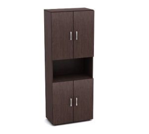 К4 Канц Шкаф высокий одна открполка (700х350х1830) (ШК31+ДК32х4)