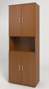 КМ6 Монолит (ШМ44+ДМ41*4) Шкаф высокий 744х390х2046