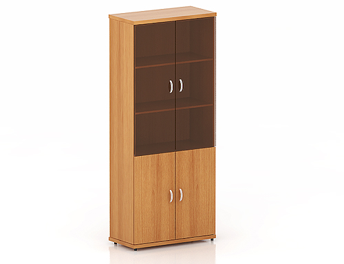 КЭ63 Шкаф высокий (КЭ17+КЭ27+КЭ22*2+КЭ36*2+ФС03*2) (854*424*2066)