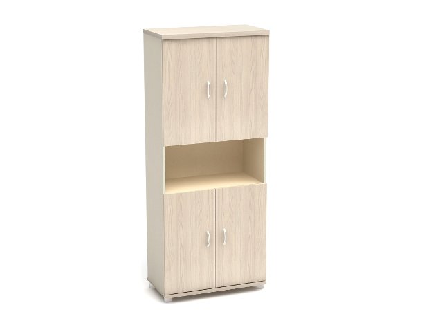 К7 Модерн (М46+М53*4+М45) Шкаф высокий 1 откр. Полка 855х442х2076