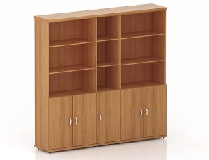 КЭ72 Шкаф высокий (КЭ17*2+КЭ18+КЭ33+КЭ22*5) (2129*424*2066)