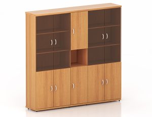 КЭ74 Шкаф высокий (КЭ17*2+КЭ18+КЭ33+КЭ22*6+КЭ36*4+ФС03*4) (2129*424*2066)