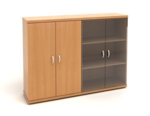 КЭ103 Шкаф низкий (КЭ19*2+КЭ31+КЭ23*2+БСКТ410*2+ФС03*2) (1704*424*1274)