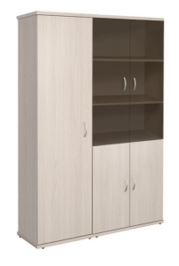 КЭ108 Шкаф высокий (КЭ24+КЭ17+КЭ28+КЭ22*2+БСКТ410*2+ФС03*2) (1404*424*2066)