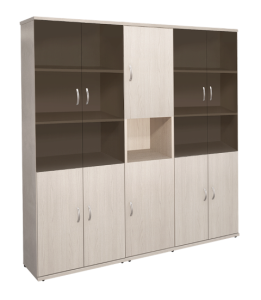 КЭ110 Шкаф высокий (КЭ17*2+КЭ18+КЭ33+КЭ22*6+БСКТ410*4+ФС03*4) (2129*424*2066)