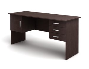 Стол 2-тумбовый (3 ящика+дверка) (1600х600х750)