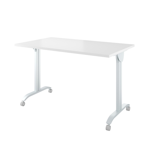 Стол на колёсах, на м/к с откидной столешницей (1200х700х760) (MON.СМ.КБ+MON.СМ.Т-1200+ДБ51_2)