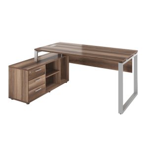 Стол на м/к опорная тумба справа (1780х1235х760) (MON.БОО.ОСЗ-80+MON.БПП.ОТ-75(Пр)+MON.БМ.КТ-160+MON