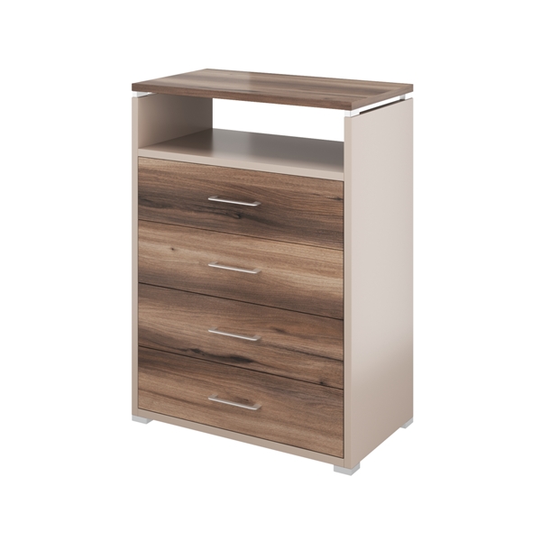 Комод 4 ящика 800х500х1100 (ГМЛ19_1+ГМЛ19_2)