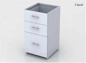 Каркас тумбы прист.файловой 400х418х734